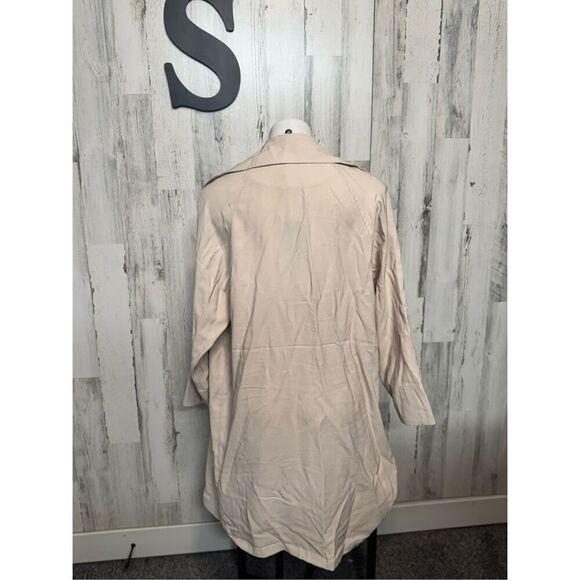 Truth by republic open front trench lightweight drape jackets size small - Picture 6 of 12